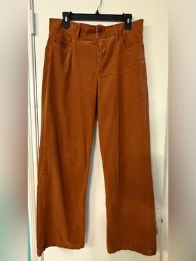 St. John's Bay Wide-Leg Jeans in Burnt Orange